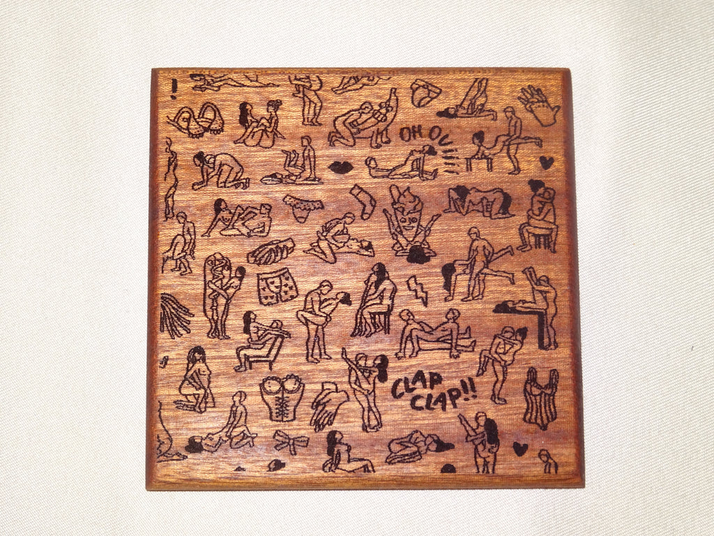 Naughty onderzetters.