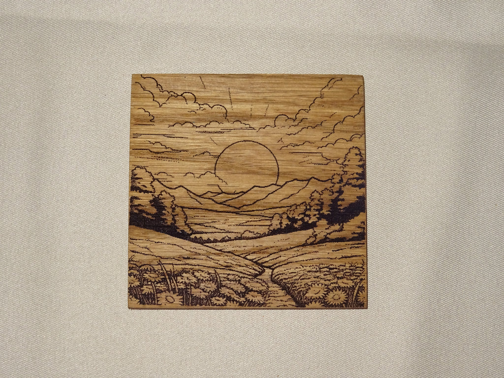 Landscape onderzetter.