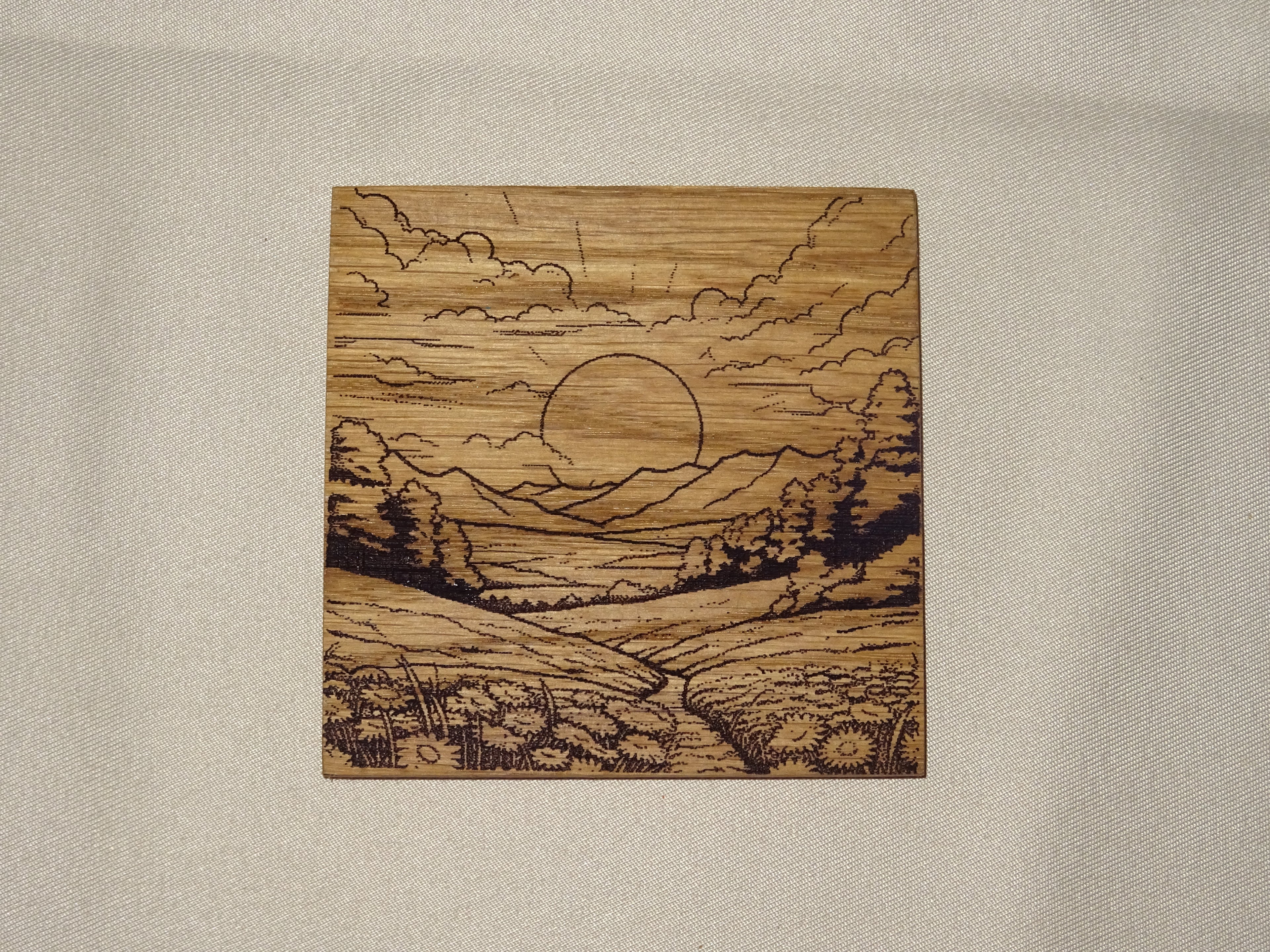 Landscape onderzetter.