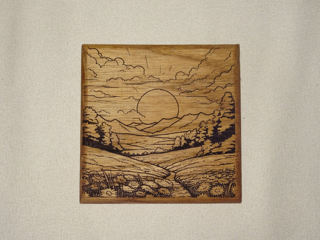 Landscape onderzetter.