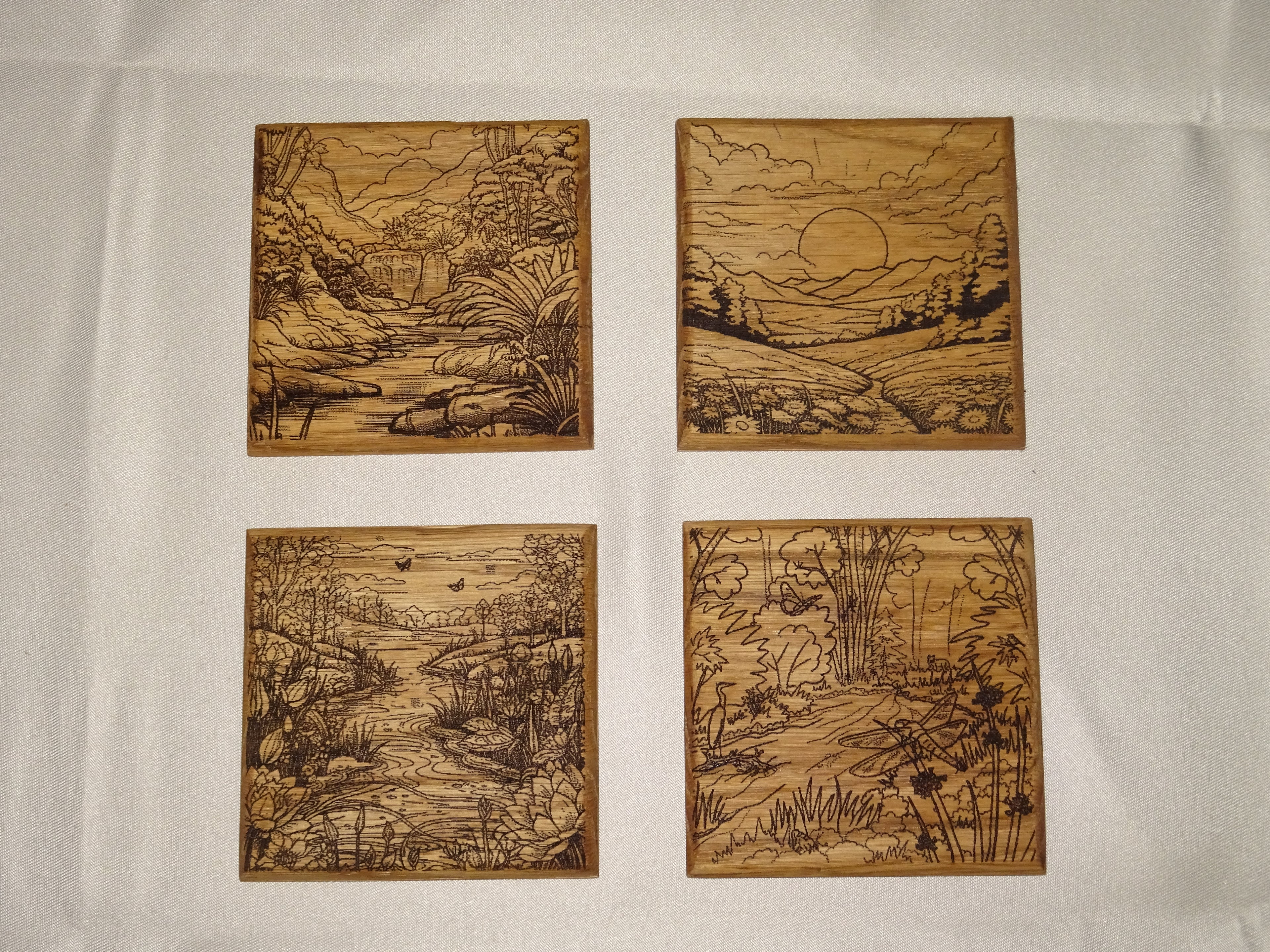 Landscape onderzetter.