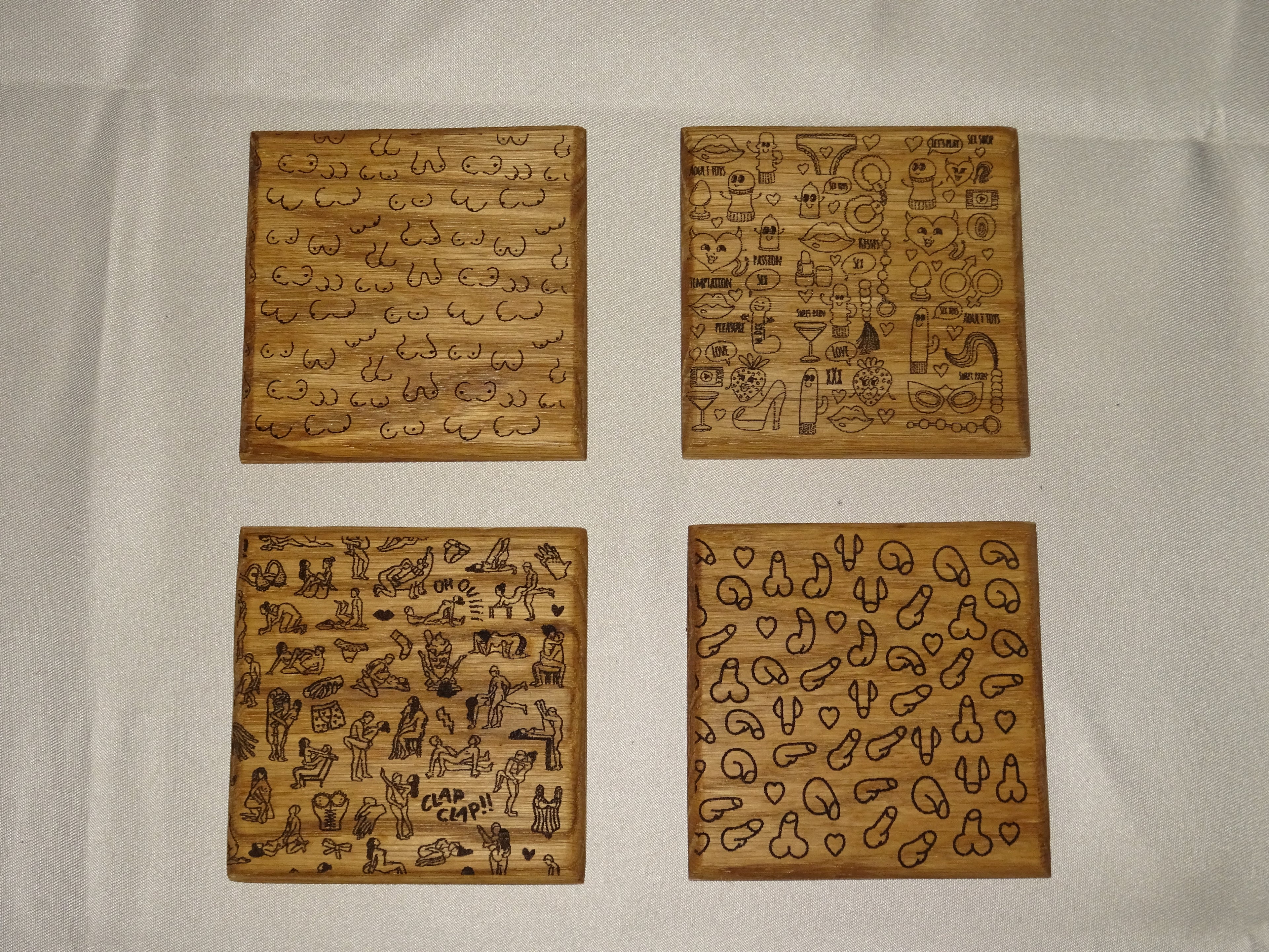 Naugthy onderzetter.