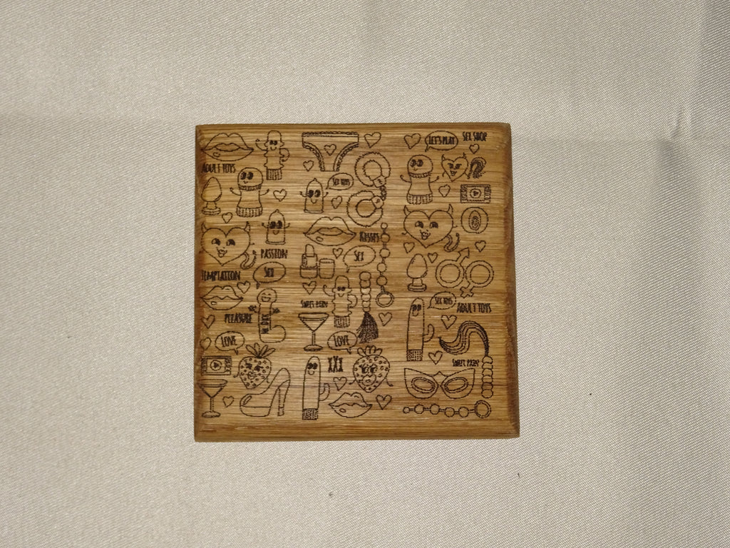 Naugthy onderzetter.