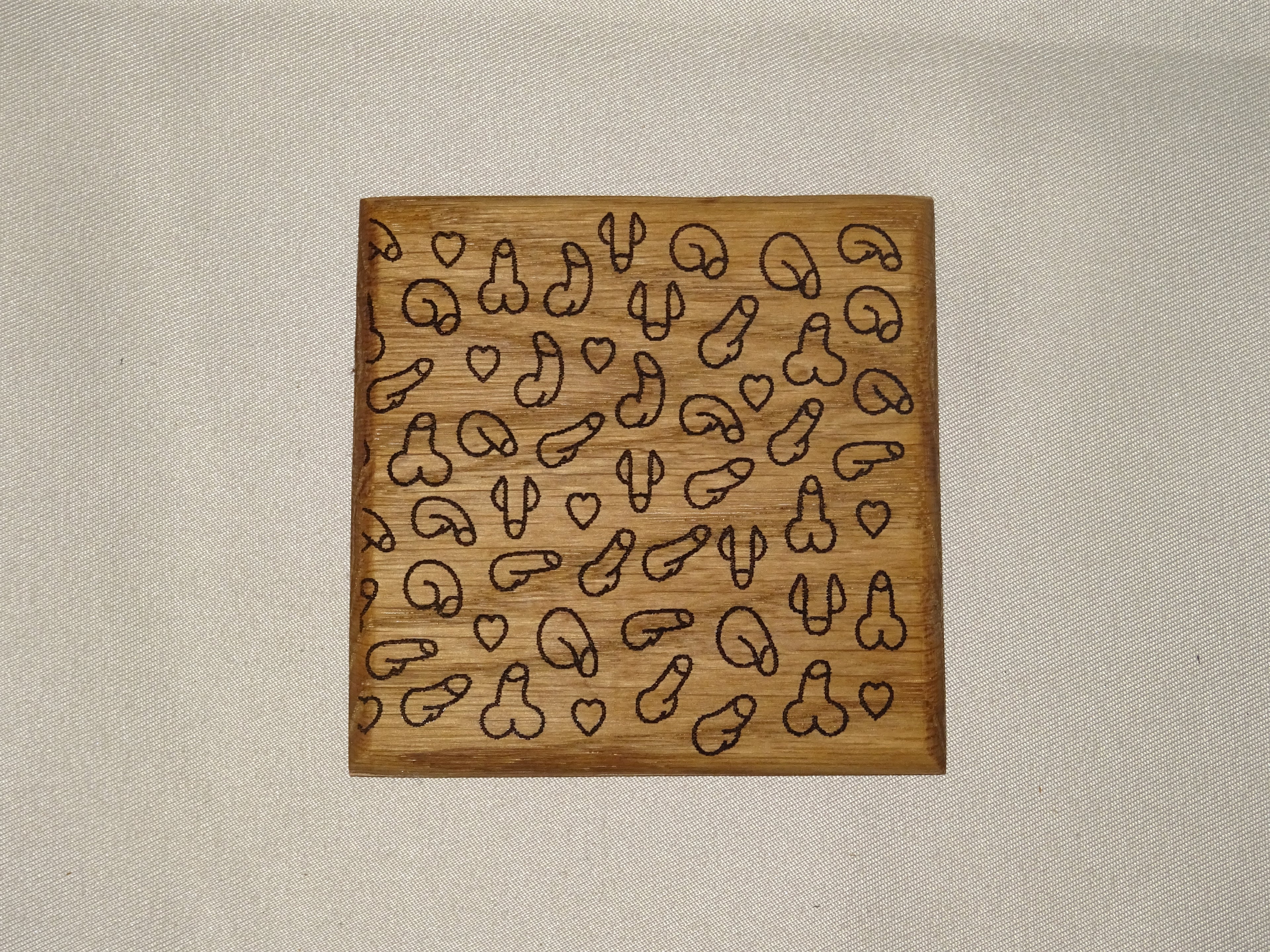 Naugthy onderzetter.