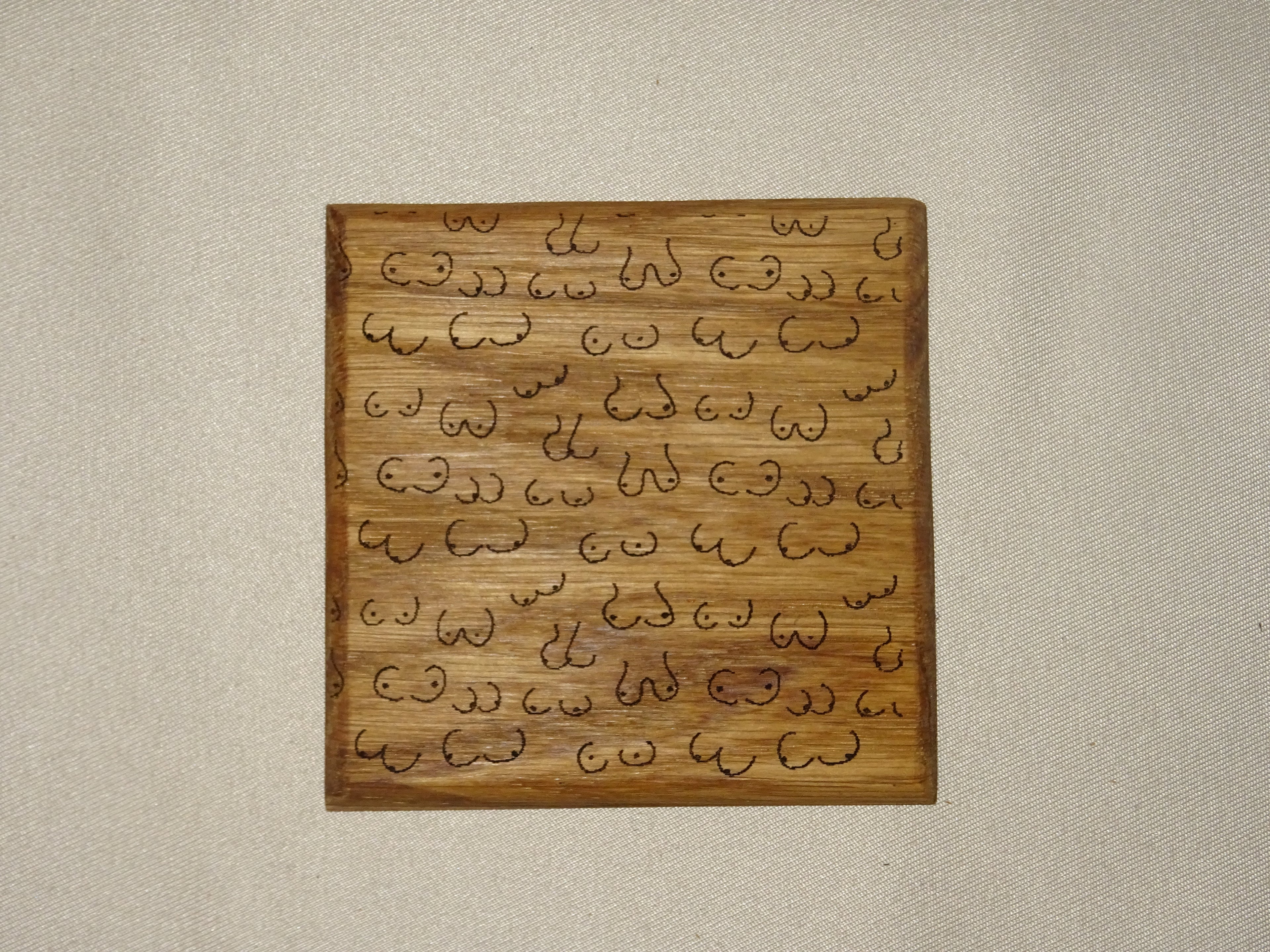 Naugthy onderzetter.