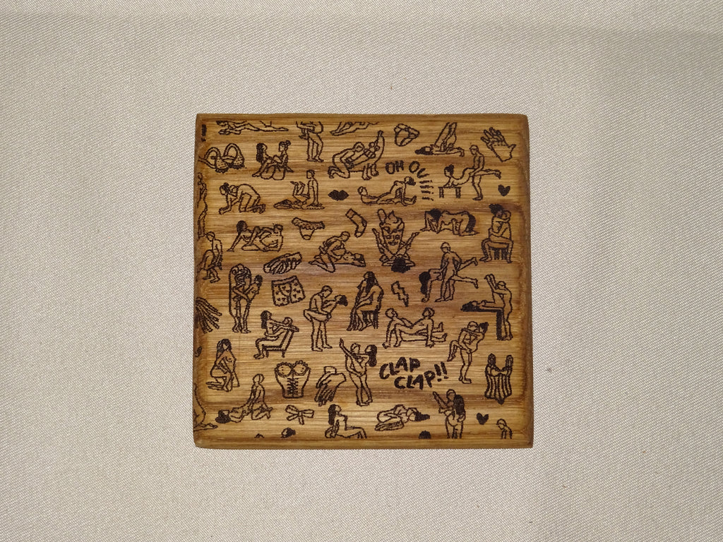 Naugthy onderzetter.